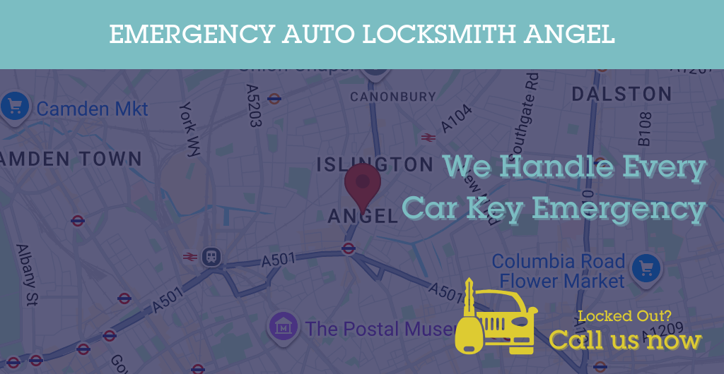 Auto Locksmith Services in Angel - N postcode