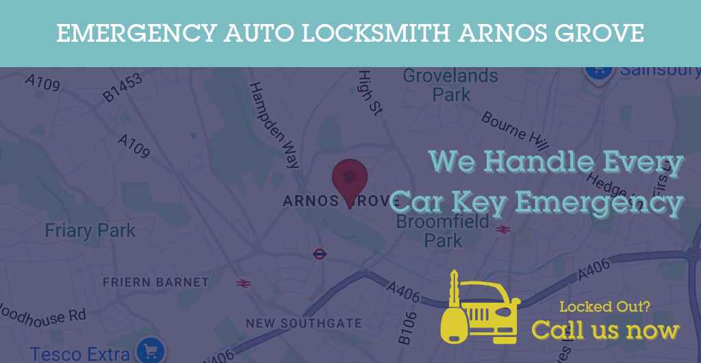 Auto Locksmith Services in Arnos Grove - N postcode