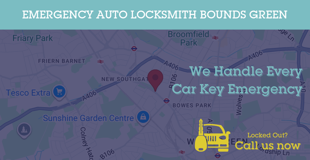 Auto Locksmith Services in Bounds Green - N postcode
