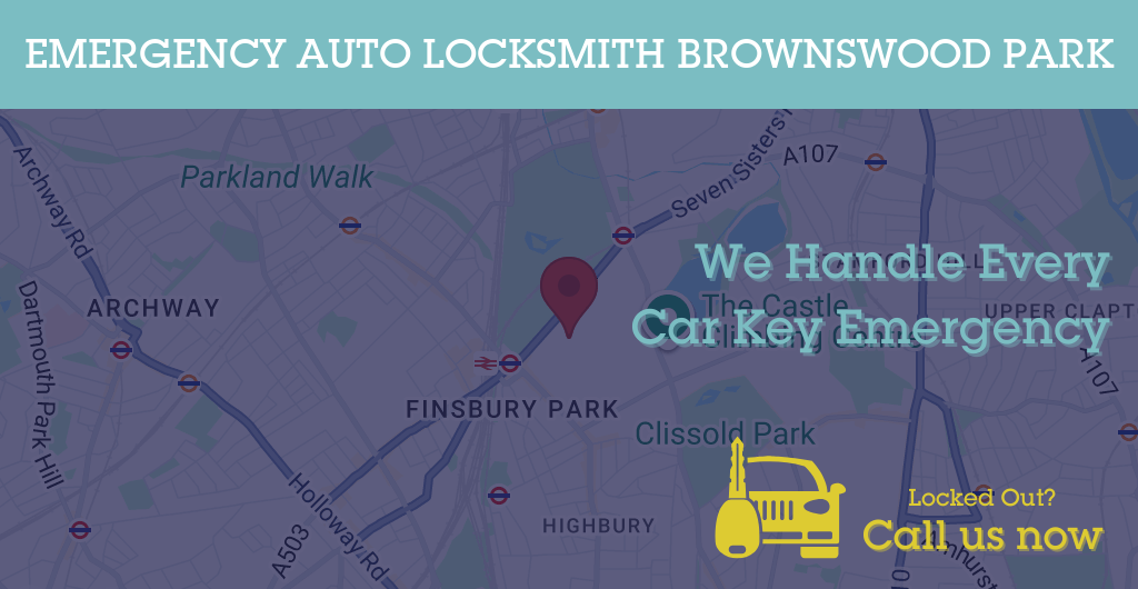 Auto Locksmith Services in Brownswood Park - N postcode