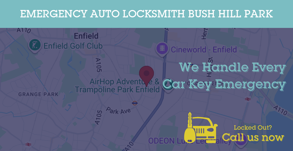 Auto Locksmith Services in Bush Hill Park - N postcode