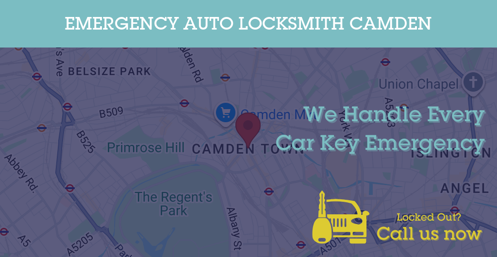 Auto Locksmith Services in Camden - N postcode