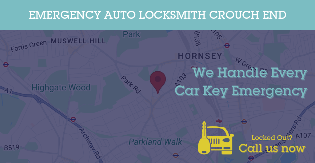 Auto Locksmith Services in Crouch End - N postcode