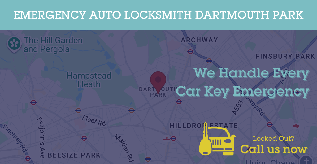 Auto Locksmith Services in Dartmouth Park - N postcode