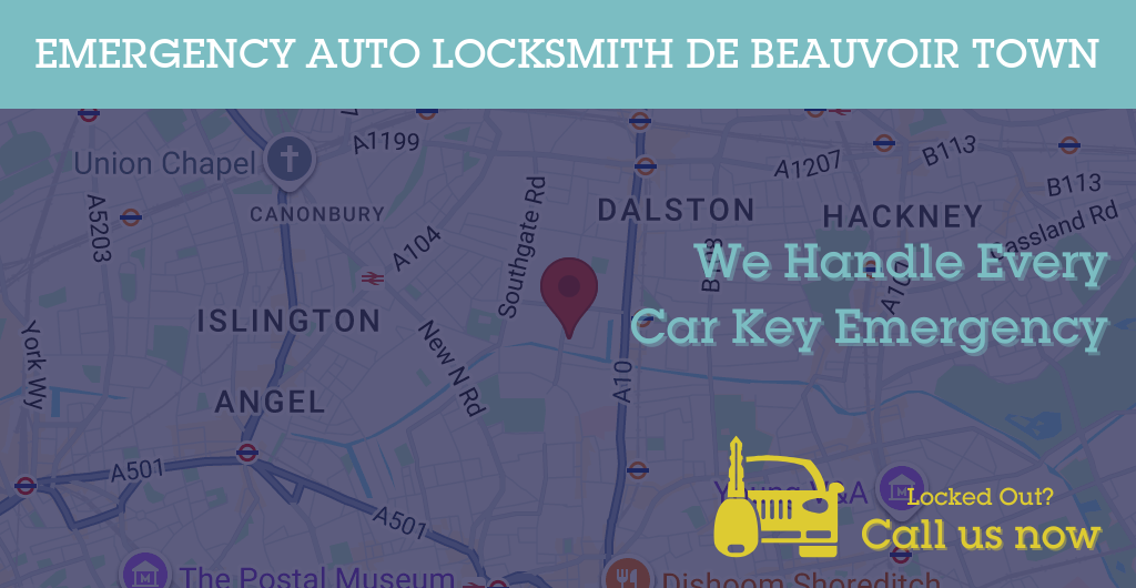 Auto Locksmith Services in De Beauvoir Town - N postcode