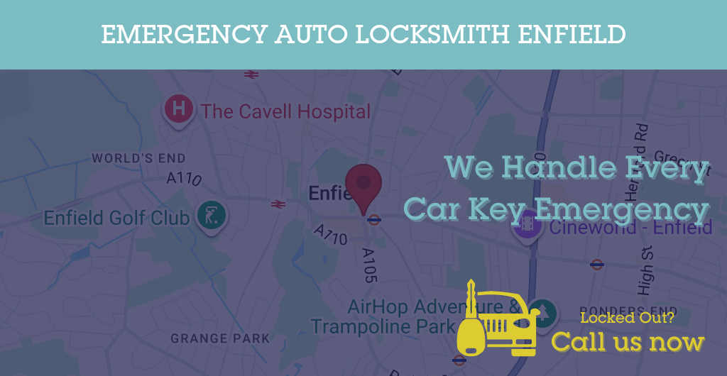 Auto Locksmith Services in Enfield - N postcode