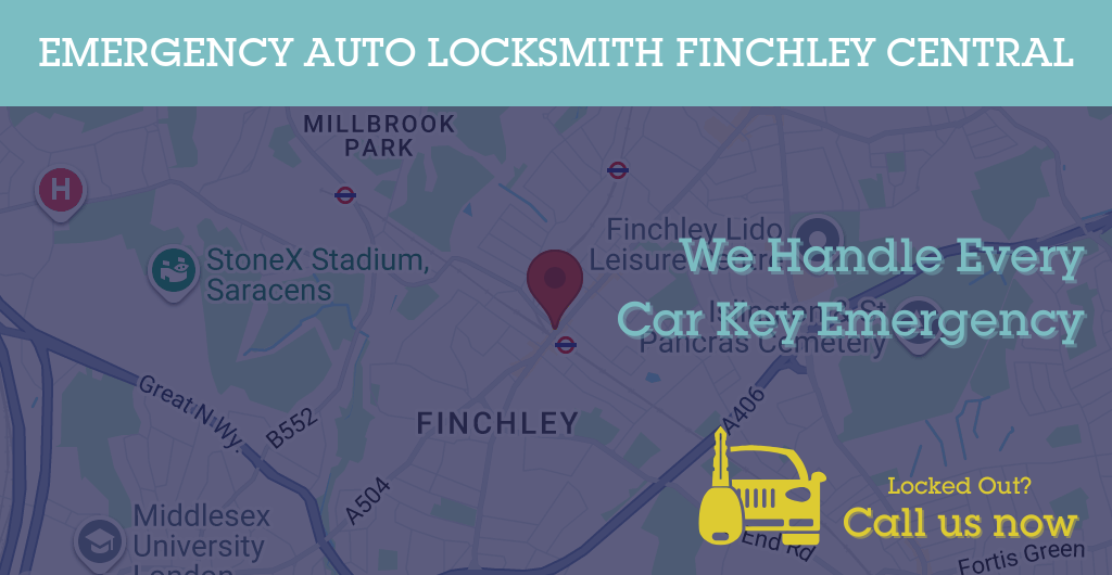 Auto Locksmith Services in Finchley Central - N postcode
