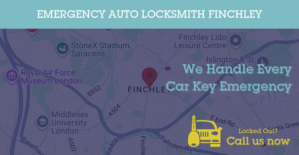 Auto Locksmith Services in Finchley - N postcode