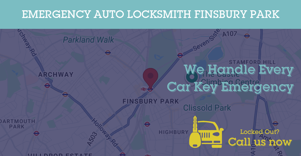 Auto Locksmith Services in Finsbury Park - N postcode