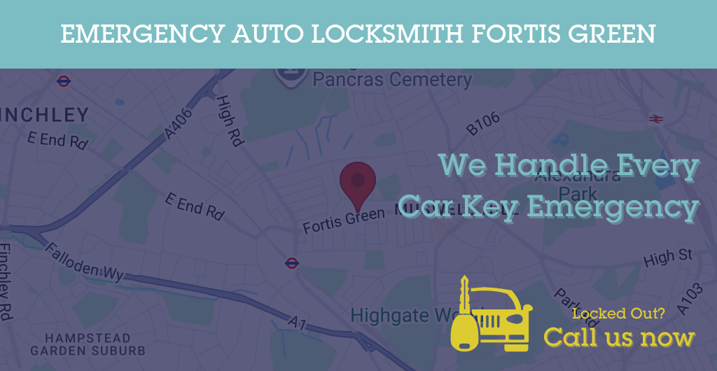 Auto Locksmith Services in Fortis Green - N postcode