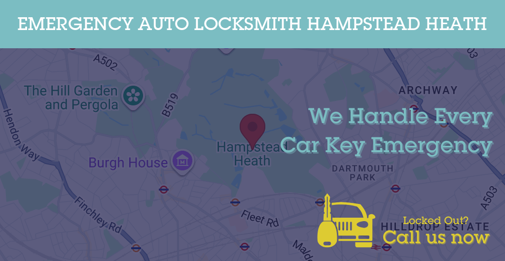 Auto Locksmith Services in Hampstead Heath - N postcode
