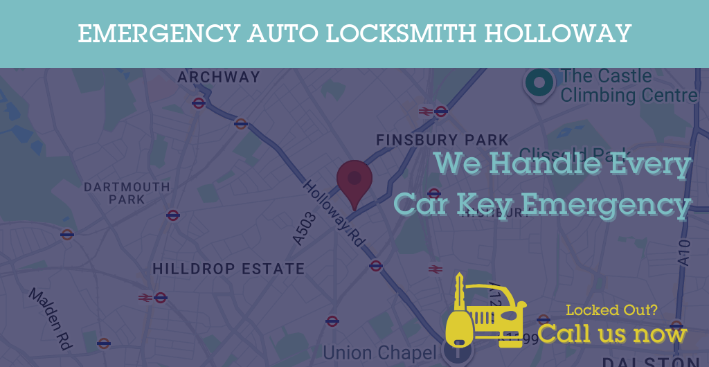 Auto Locksmith Services in Holloway - N postcode