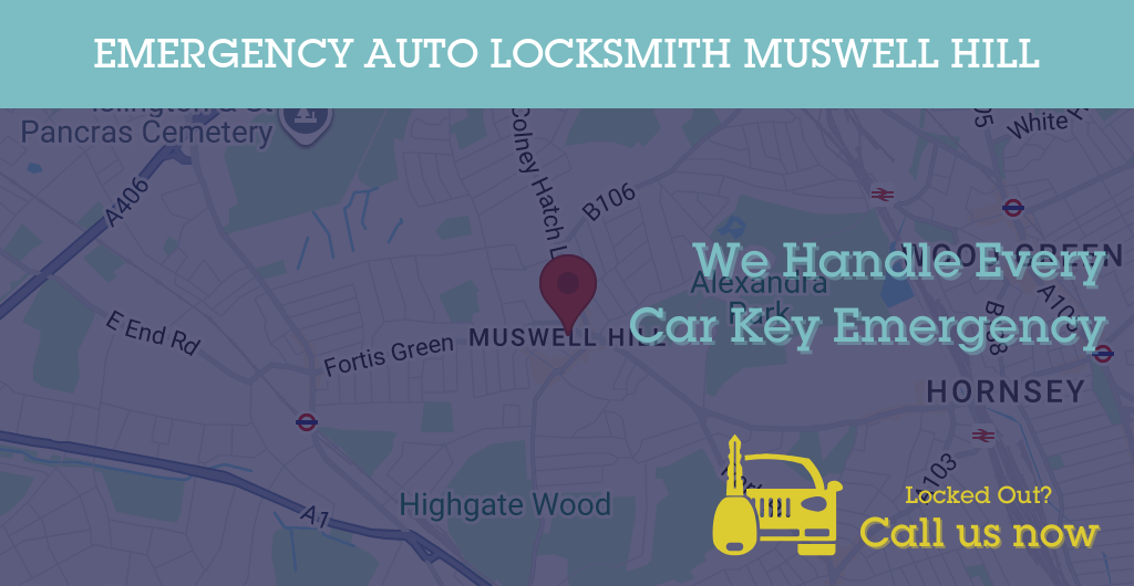 Auto Locksmith Services in Muswell Hill - N postcode