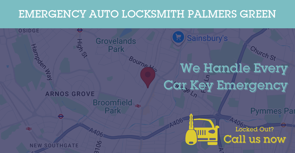 Auto Locksmith Services in Palmers Green - N postcode