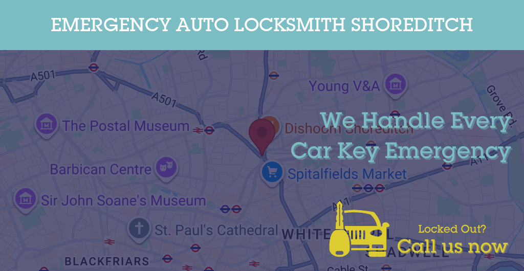 Auto Locksmith Services in Shoreditch - N postcode