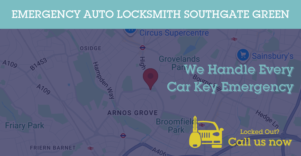 Auto Locksmith Services in Southgate Green - N postcode