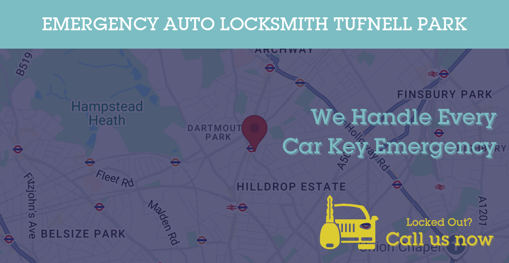 Auto Locksmith Services in Tufnell Park - N postcode