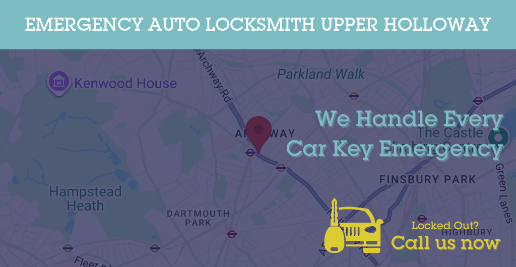 Auto Locksmith Services in Upper Holloway - N postcode