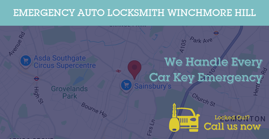 Auto Locksmith Services in Winchmore Hill - N postcode